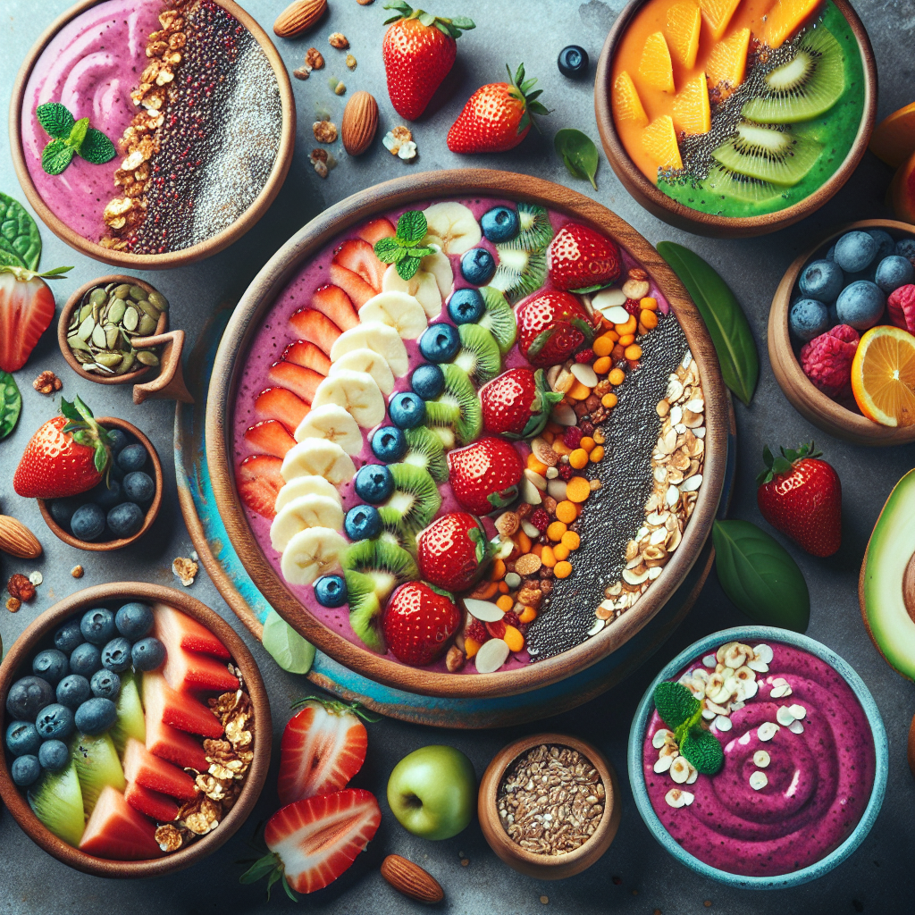 Mixed Berry Smoothie Bowl