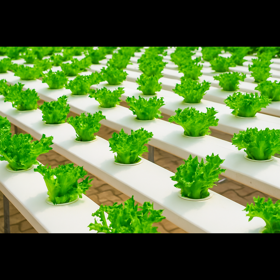 Thumbnail: Indoor aquaponics lettuce growing example with healthy plan