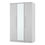 Thumbnail: Wessex 3 Door Mirrored Triple Wardrobe