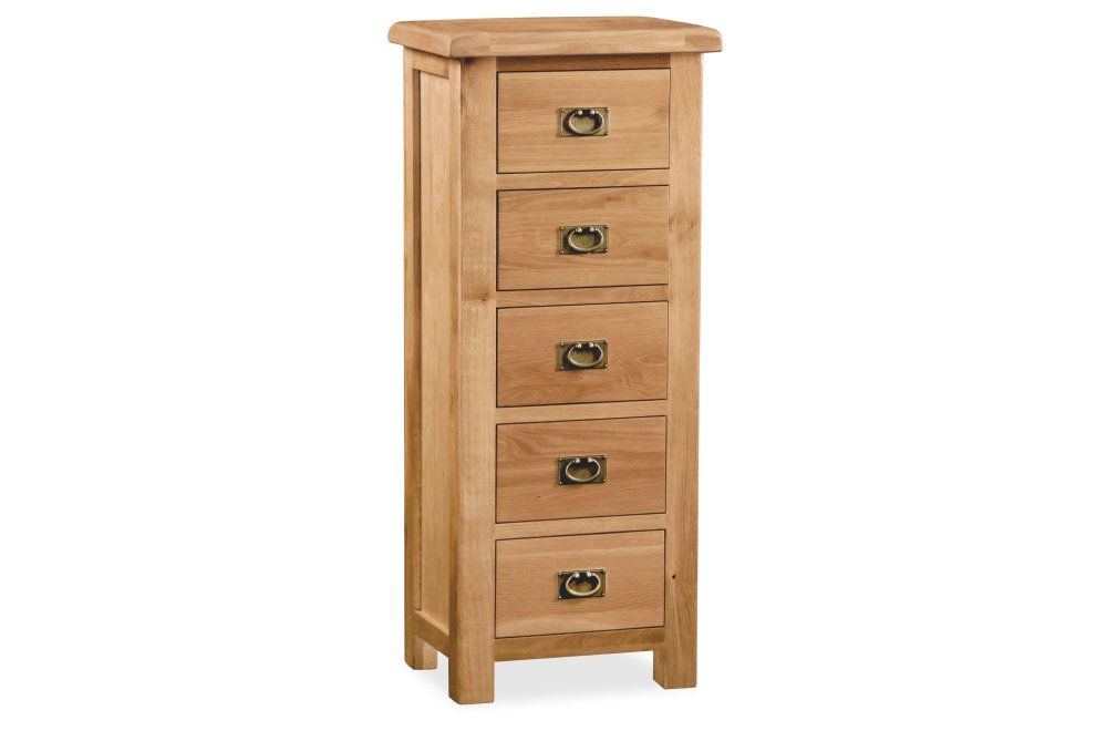 Alderton 5 Drawer Narrow Chest