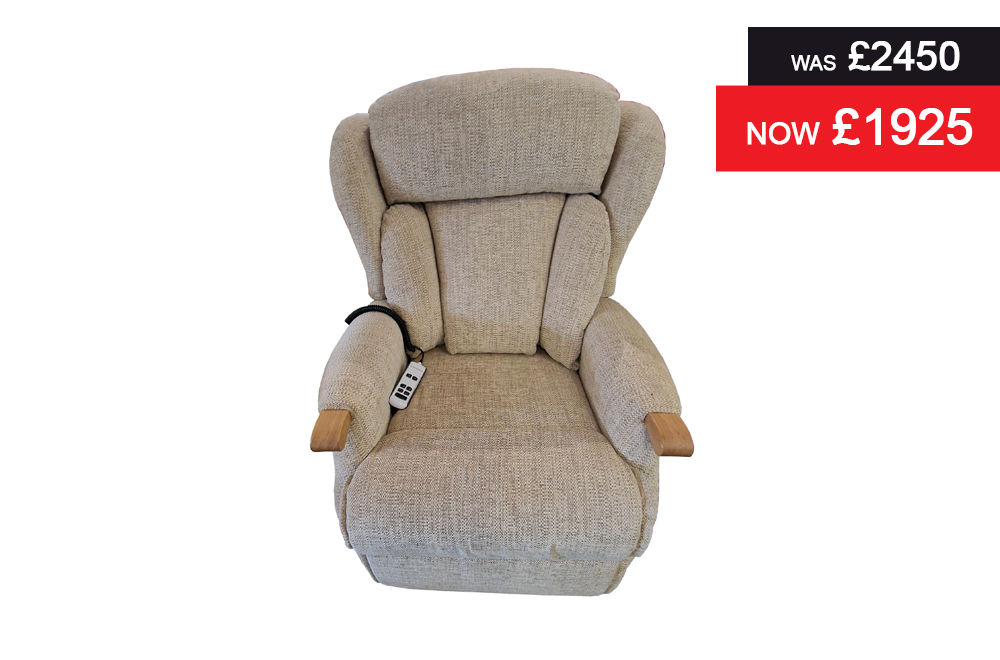 Sherborne Cartmel Standard Dual Motor Lift & Rise Recliner Knuckle Arm with Lumb