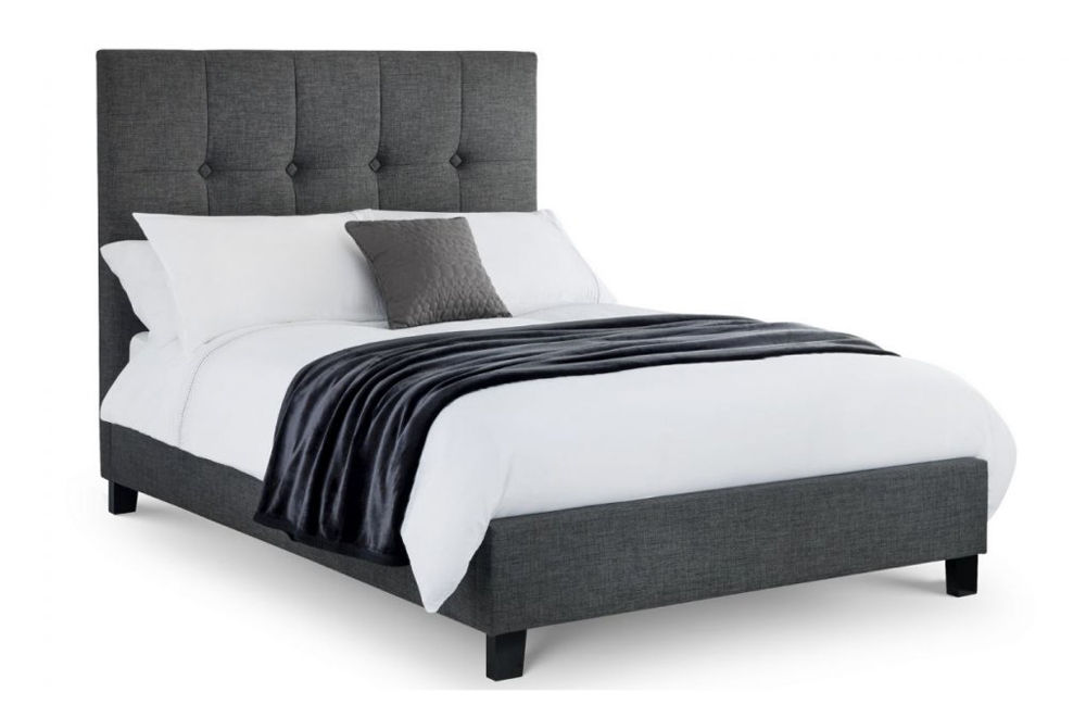 New York 150cm King Size Bedstead – Dark Grey