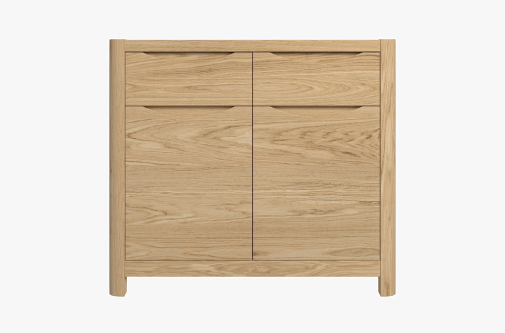 Shades Oak Compact 2 Door Sideboard