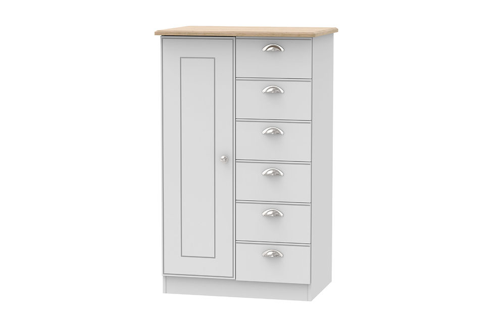 Thumbnail: Wimborne 6 Drawer Child's Wardrobe