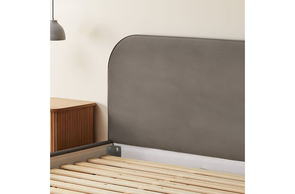 Thumbnail: Silentnight Fara Upholstered 135cm Double Bedstead