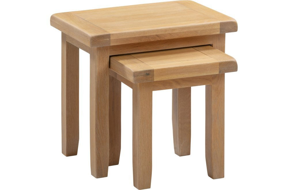 Winchester Nest of 2 Tables - Oak