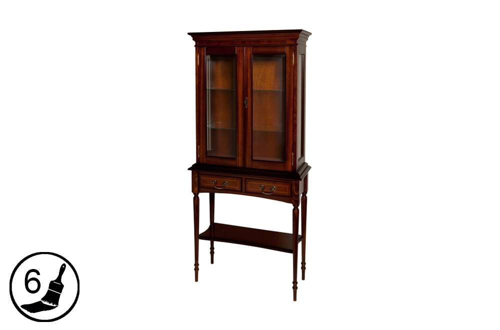 Simply Classical Hall Table Display Cabinet