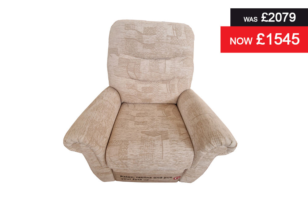 G Plan Holmes Power Recliner Chair in Brampton Oyster