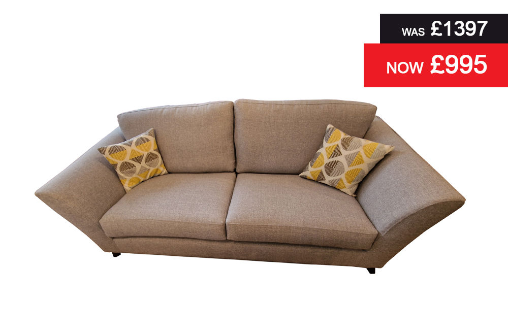 Luna 3 Seater Fixed Sofa