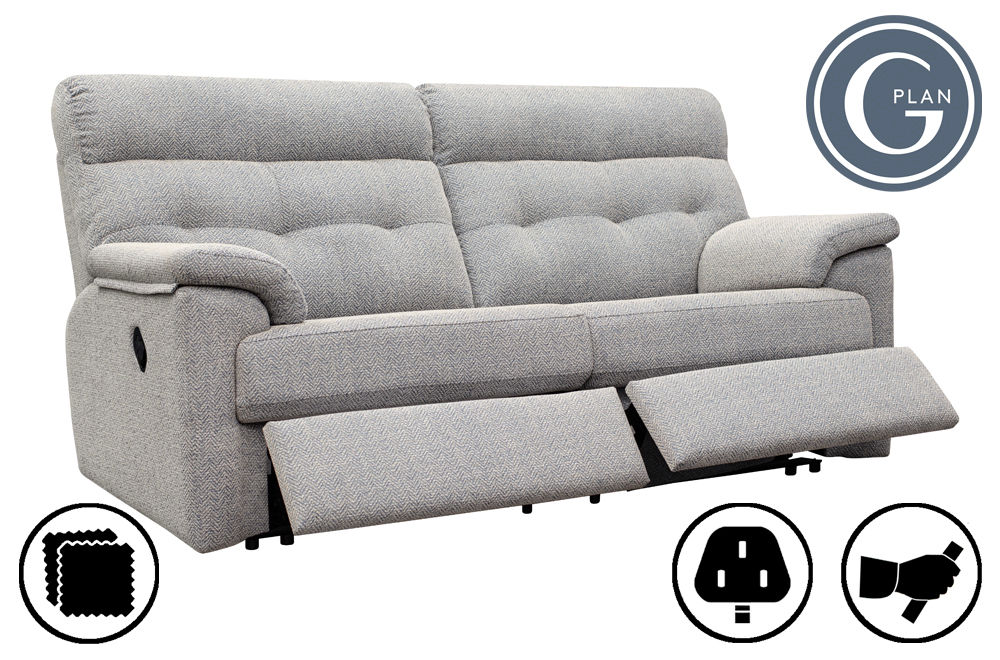 G Plan Laurie 3 Seater Recliner Sofa