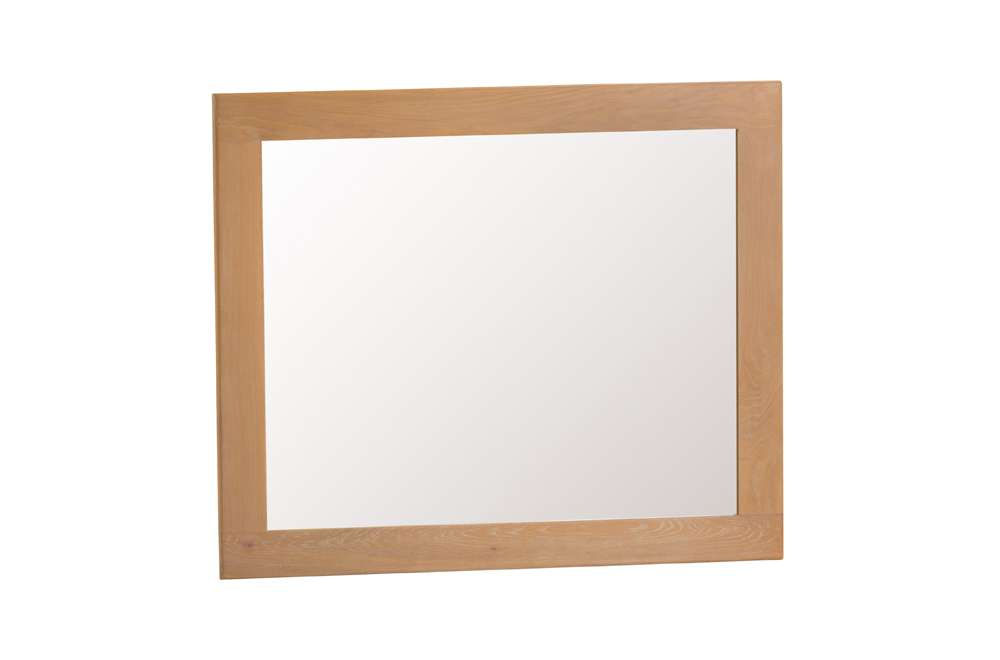 Classic Oak Large Wall Mirror