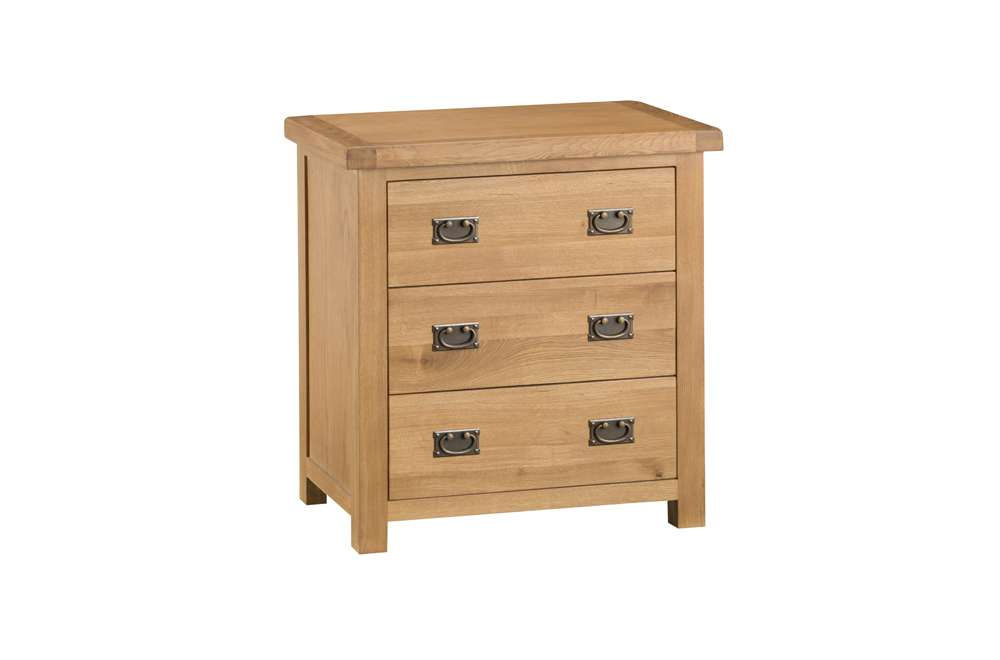 Classic Oak 3 Drawer Chest