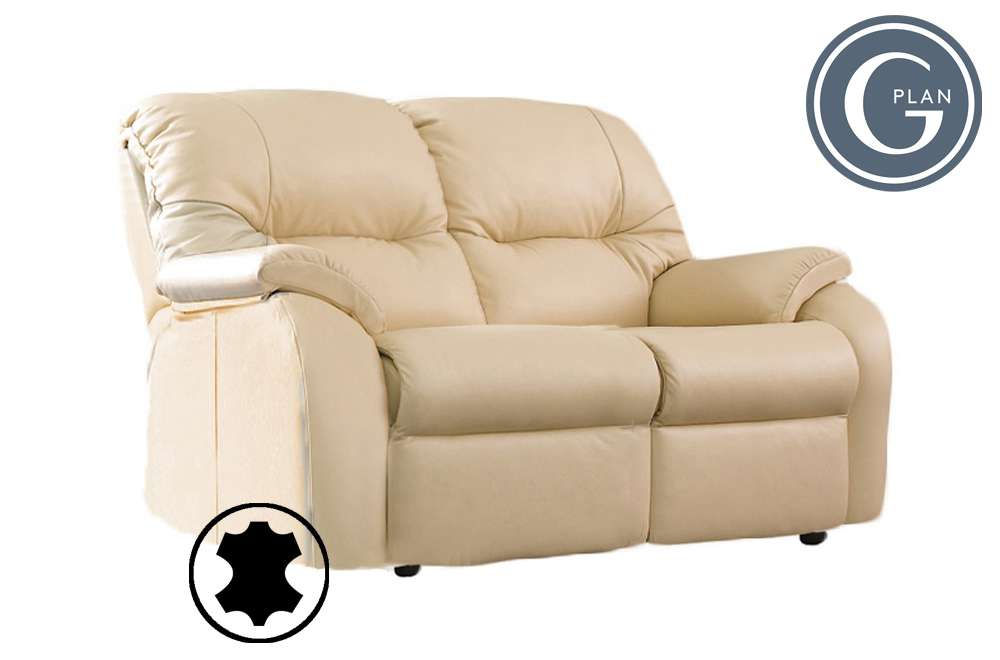 G Plan Mistral Leather 2 Seater Sofa
