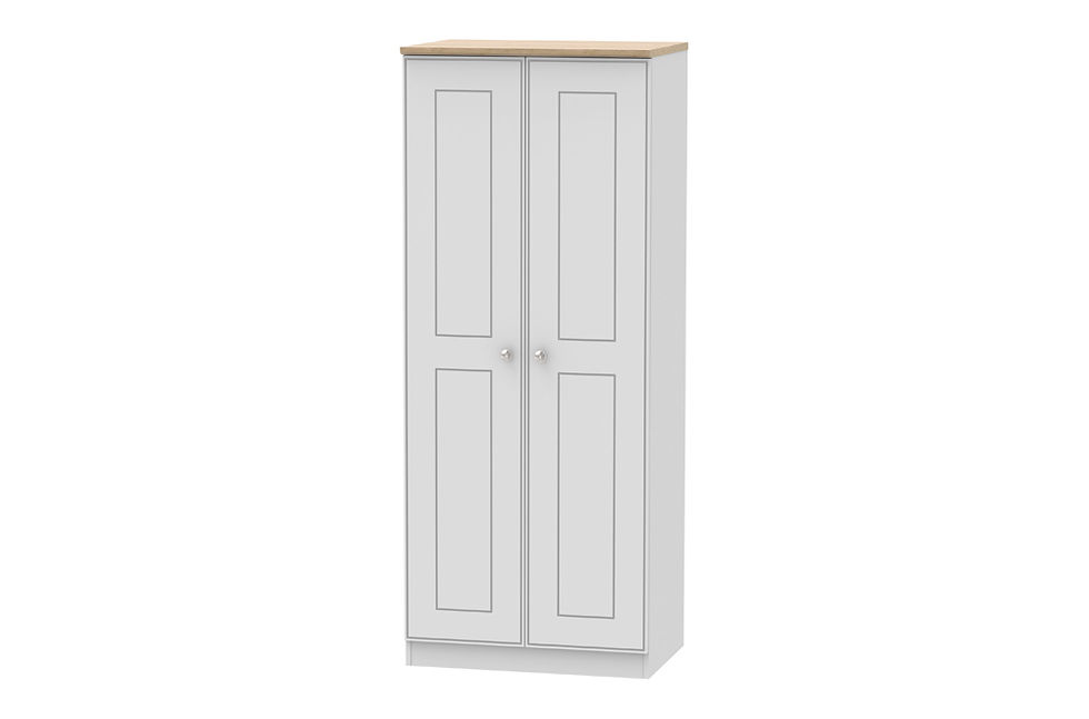 Thumbnail: Wimborne 2ft6in Double Wardrobe