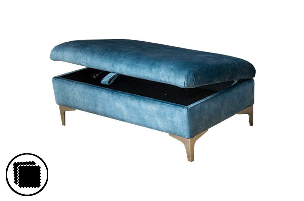 Zurich Legged Ottoman