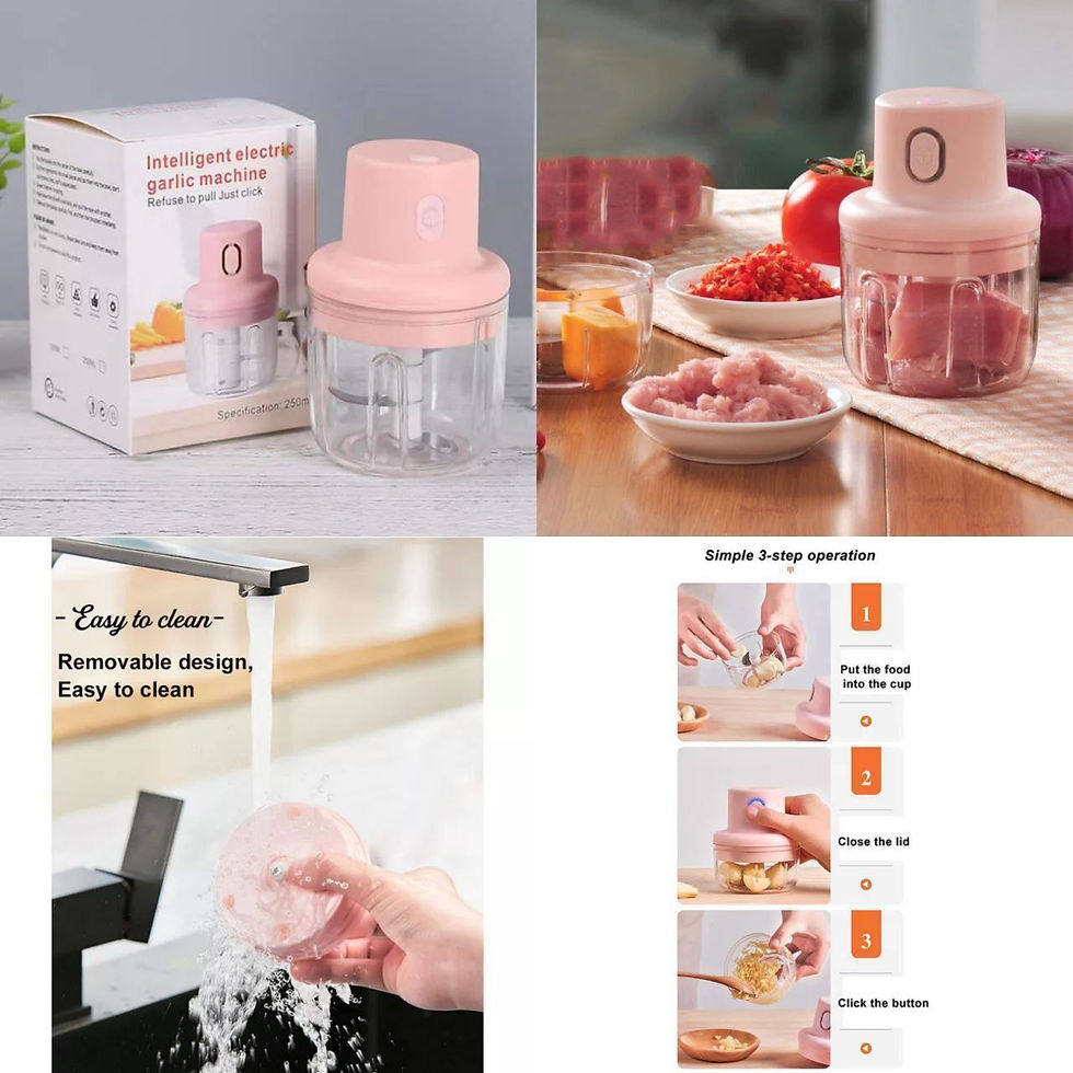 Thumbnail: Mini Electric Garlic & Vegetable Chopper (250ml)