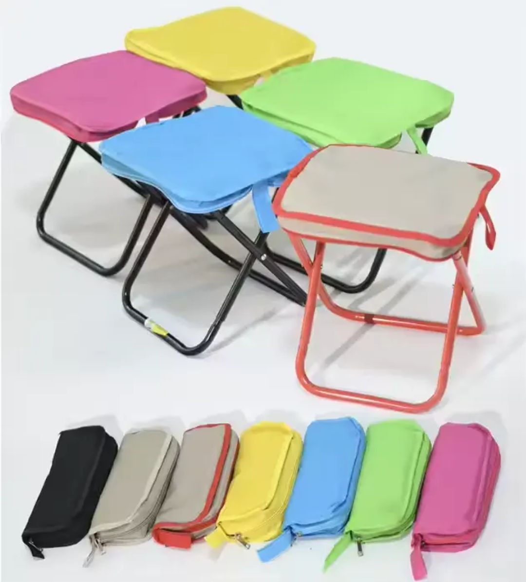 Pack of 2 - Travel Foldable Stool