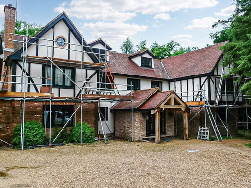 Adding Bespoke Traditional Tudor Beams To A Home