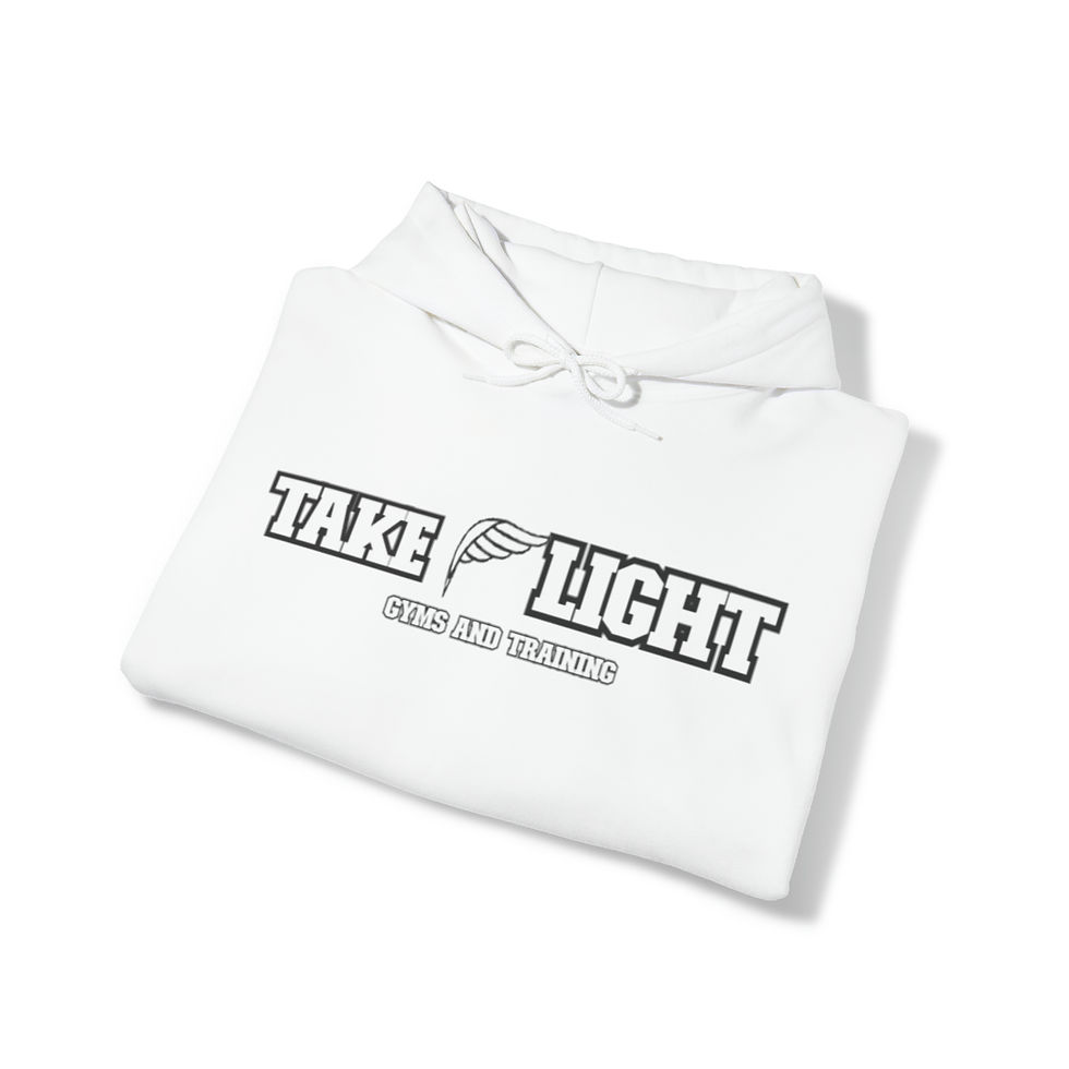 Thumbnail: Unisex Heavy Blend™ Hooded Sweatshirt - Take (F)light