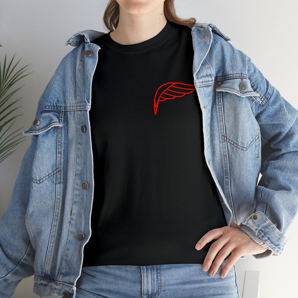 Thumbnail: Unisex Heavy Cotton Tee - Block Logo