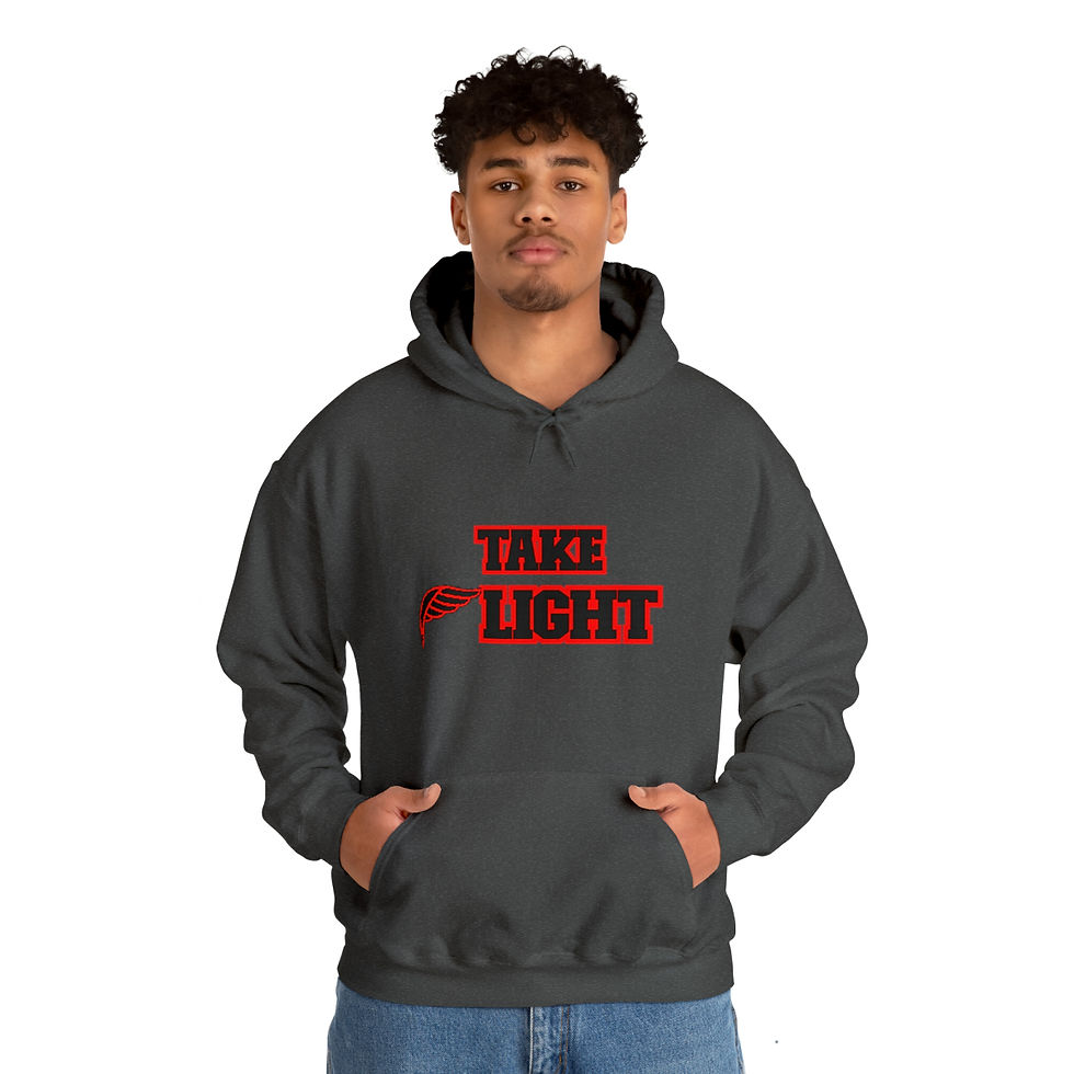 Thumbnail: Unisex Heavy Blend™ Hooded Sweatshirt - Block Logo