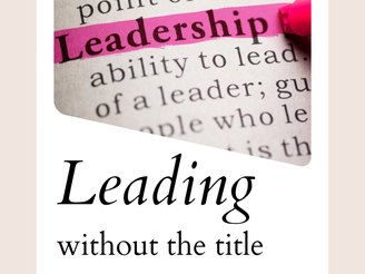 Leadership Without the Title: How Teachers Run the Show