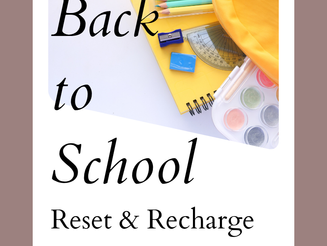 Back to School: Reset, Recharge, and Resist the Target Dollar Spot