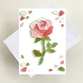 CR 806a -  The Rose - Greeting Card