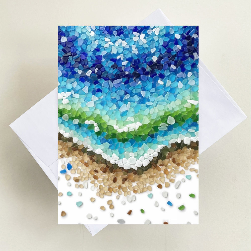 CR 828- Shoreline Greeting card