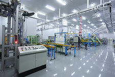 vapor tight light fixtures in an industrial setting