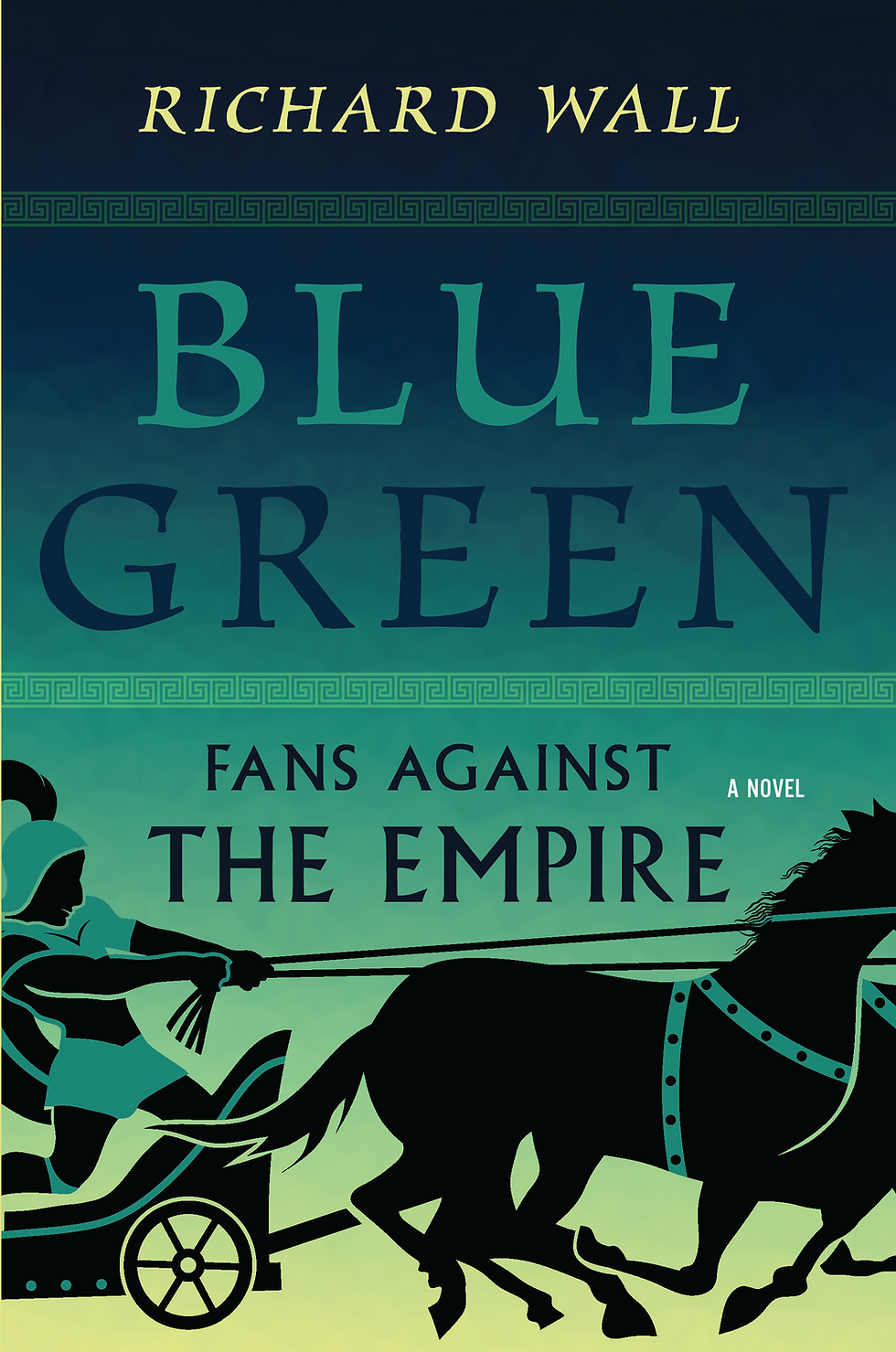 Cover of the historical fiction book title Blue Green: Fans Against the Empire