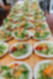 Mismatched White Salad Plates