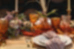 Amber and pink Goblets