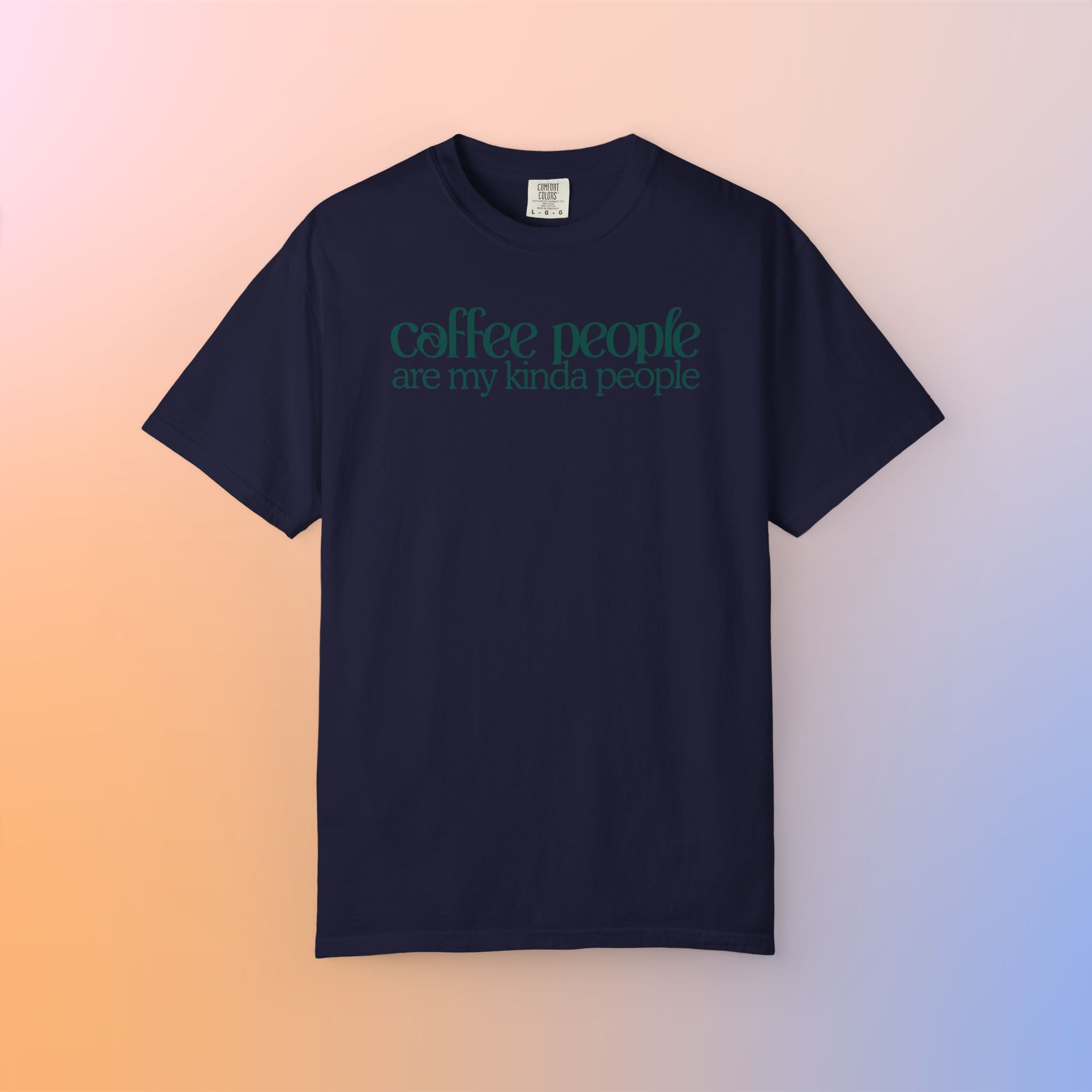 Marginalia "Coffee people are my kinda people" T-Shirt
