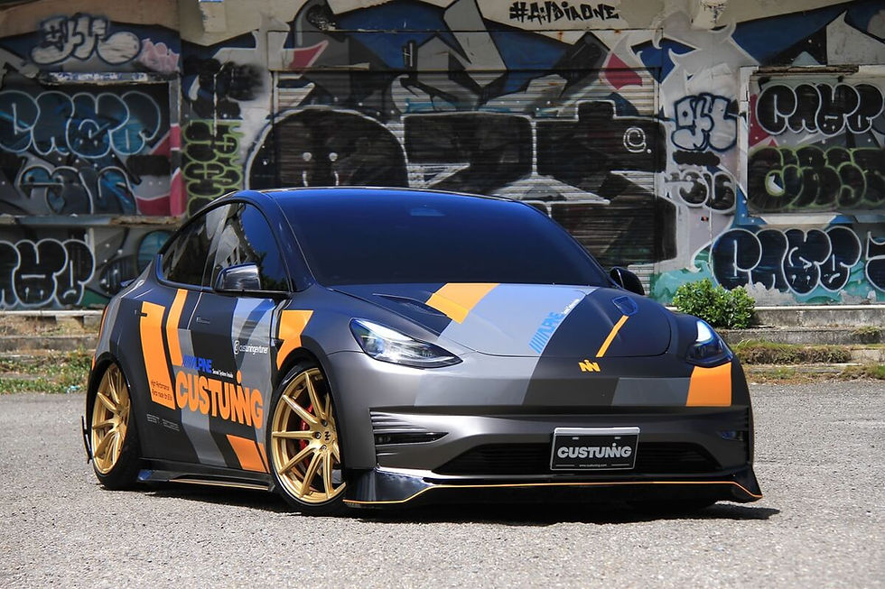 Thumbnail: CUSTUNING Model Y Notos Body Kit