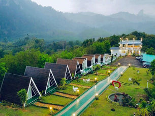Khao Sok 99 Camp & Cafe' - More Than a Café – It’s a Viewpoint, Where Misty Mornings Meet Mountain Views.