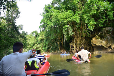 Book your private canoeing safari today and immerse yourself in the natural beauty of Khao Sok National Park!