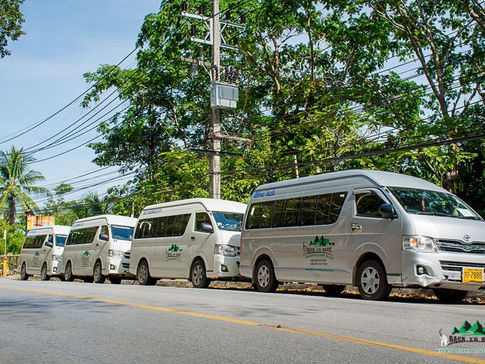    Khaosok Discovery uses our own minivans to Khaosok or Khaolak and can guarantee great quality from our excursions; we have scheduled to check all the safety for minivans as well as all the vehicles have register tour transportation license with Transport Office with safety regulations: GPS tracking, Speed limit regulation, driving license, etc.