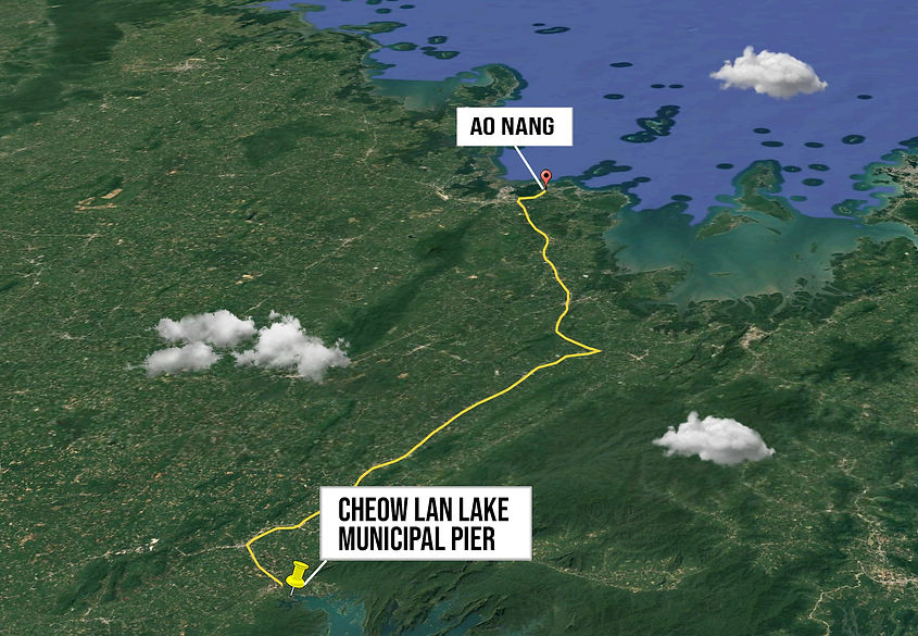Cheow Lan Lake Pier