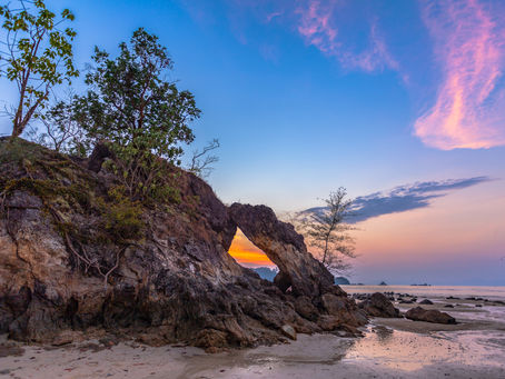 Hin Talu Rock Arch – The Most Beautiful Sunset Spot in Koh Phayam