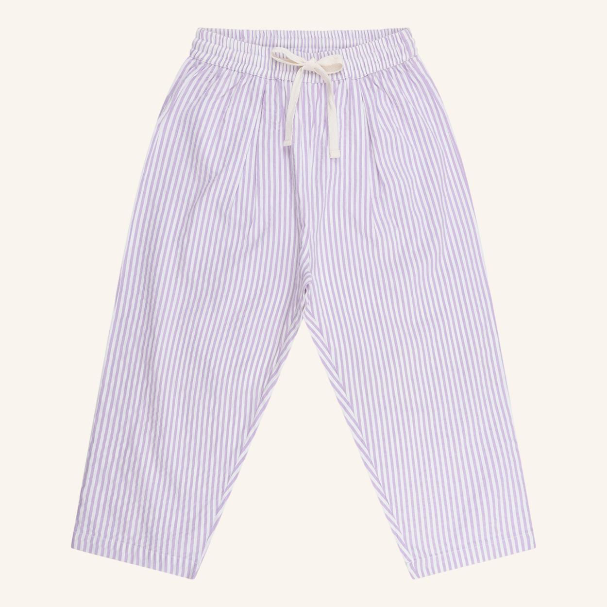 Trousers Mex Lilac Stripe