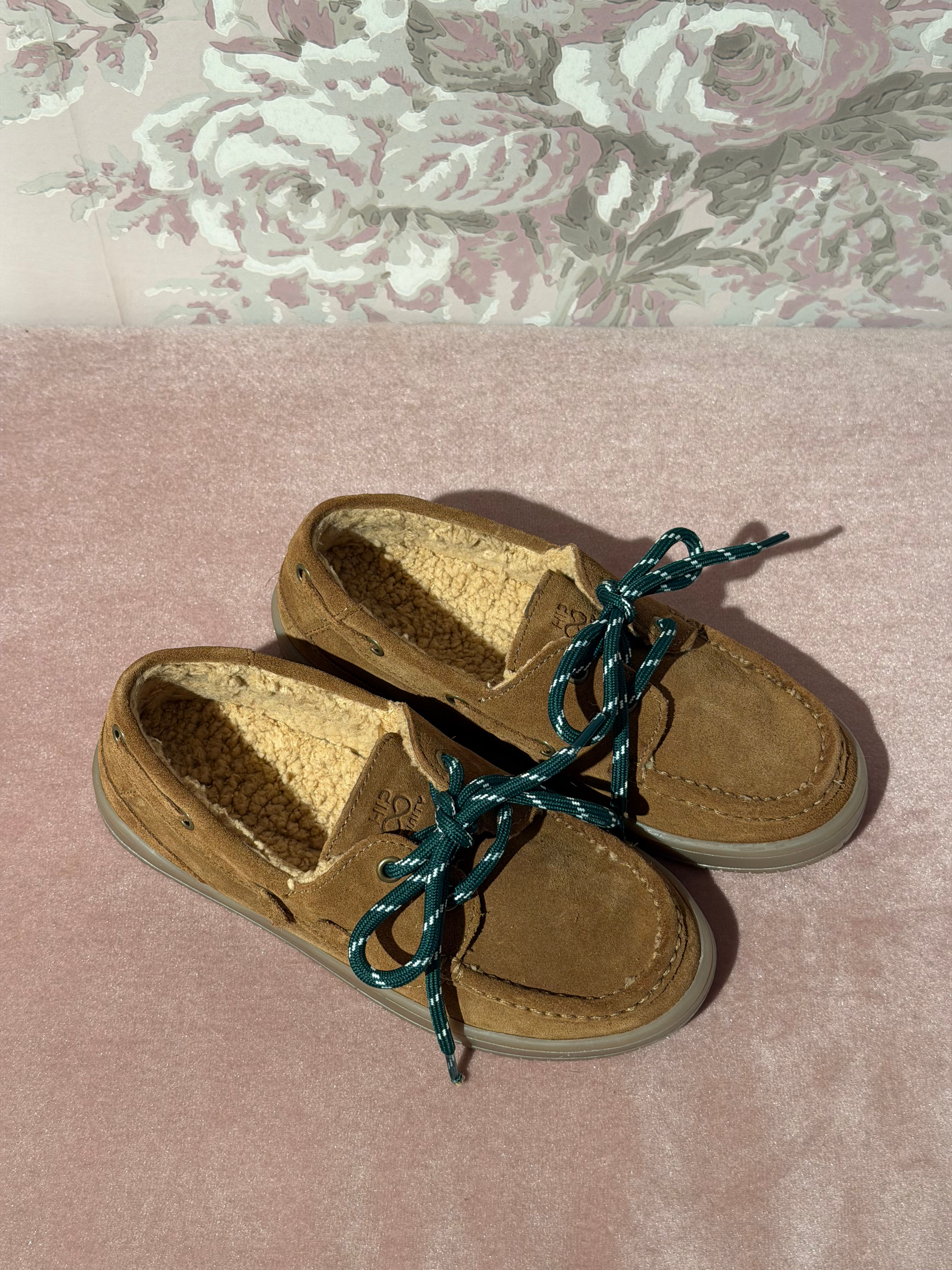 Loafers Suede Camel Teddy