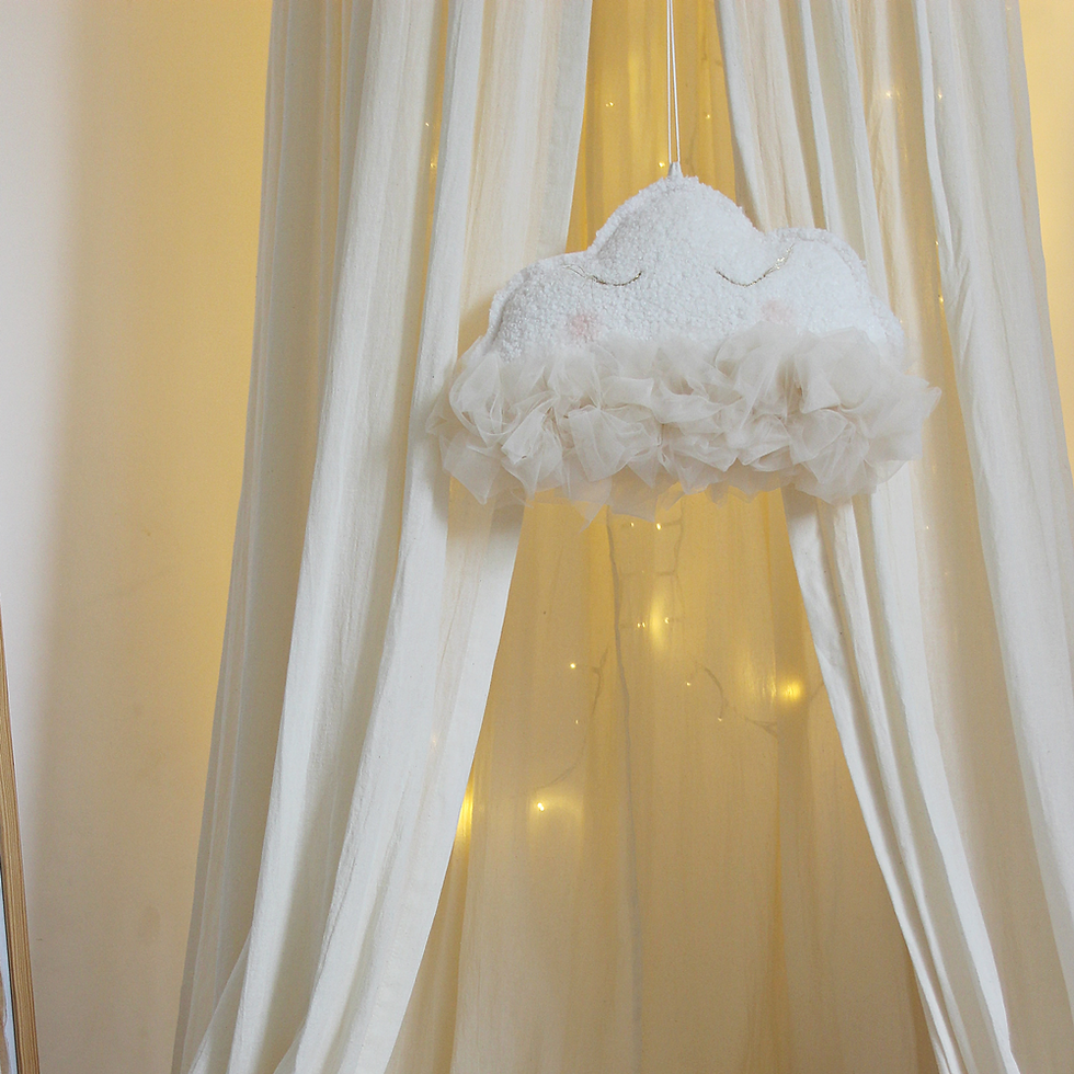 Miniatura: Mobile Nuage tulle Ivory