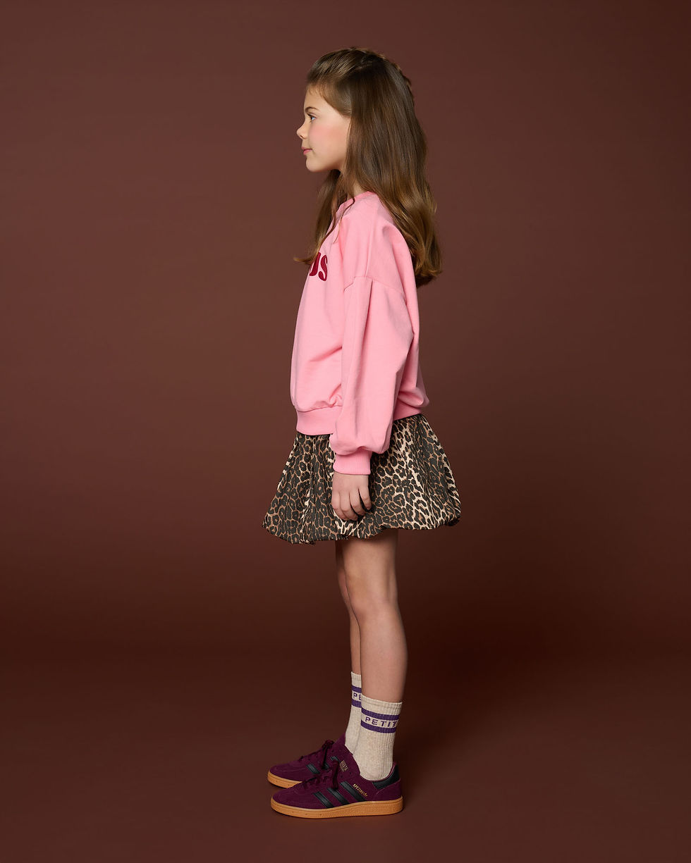 Miniatura: Petit Blush Easy Sweater Bisous