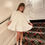 Thumbnail: Dress Satin Ivory