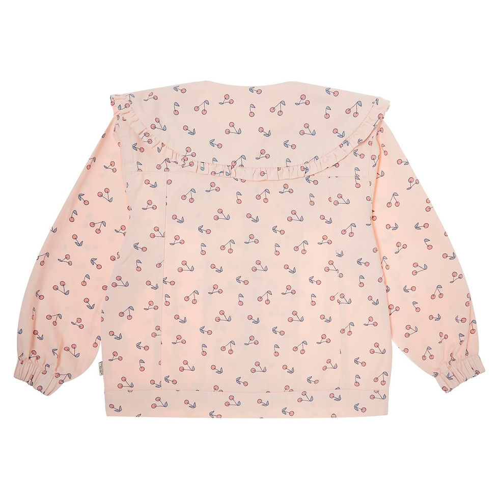 Thumbnail: Tocoto Cherries Print Jacket