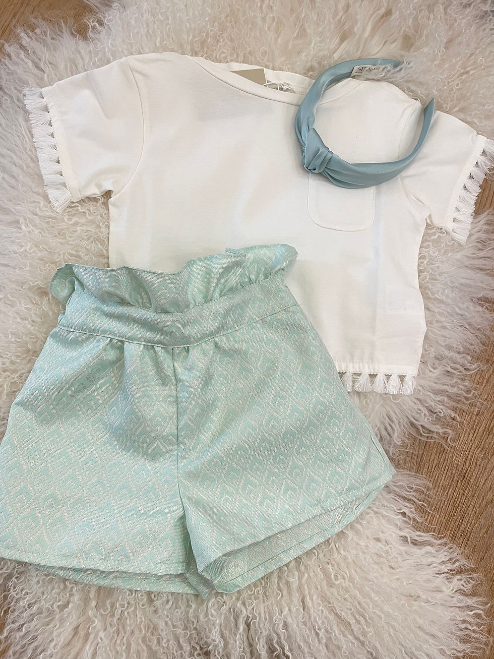 Thumbnail: Shorts Jacquard Mint