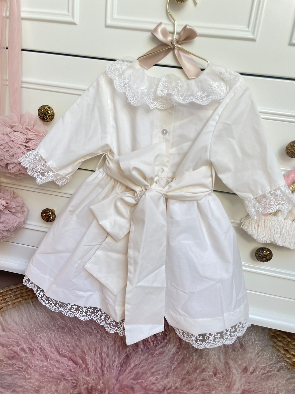 Thumbnail: Dress Sophia Ivory Lace