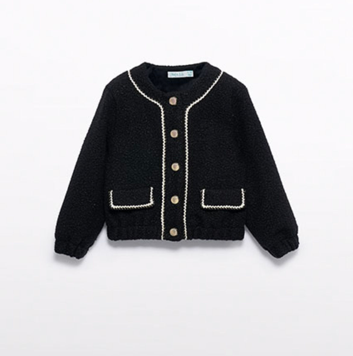 Abel Jacket Nero Gold