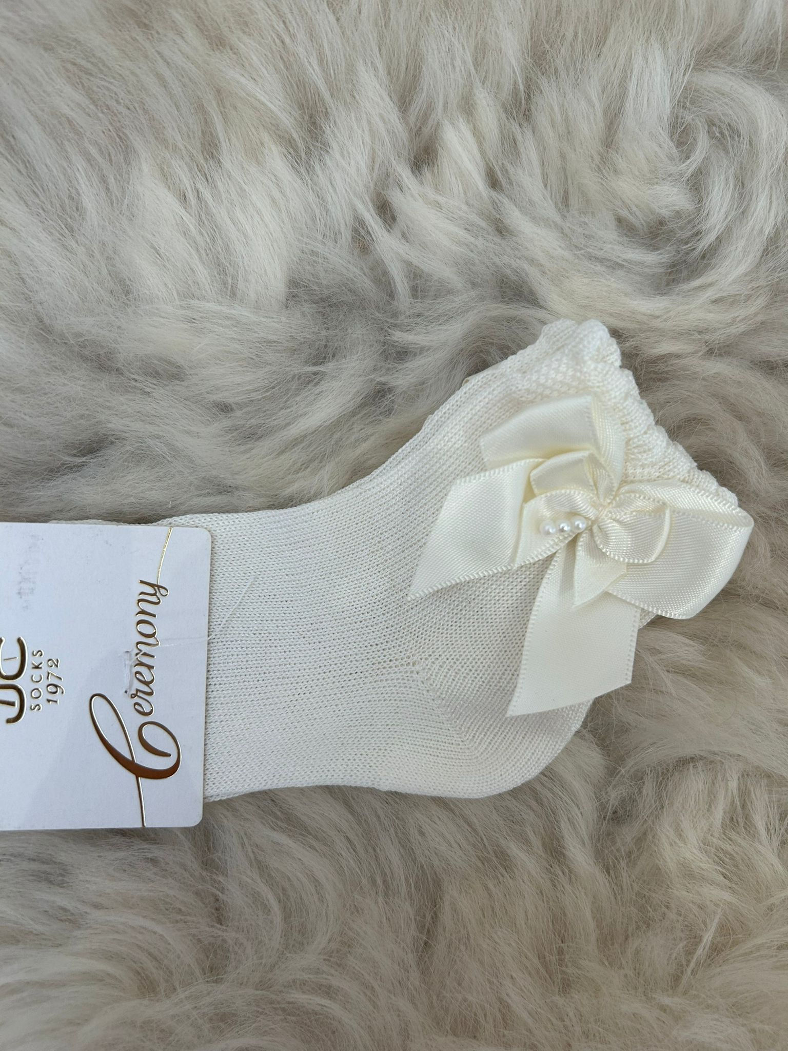 Ankle Socks Pearl Ivory